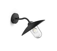 Applique d'extérieur Philips - Hammock - Noir - Verre transparent - IP44