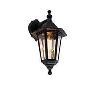 Applique D'extérieur Romantique Noire Ip44 - New Haven Noir