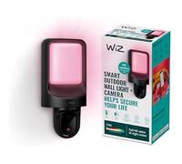 WiZ Applique d'extérieur avec caméra extérieure intégrée avec WiFi, lumière Intelligente en Couleurs Blanches et colorées, contrôlée Via l'application