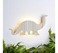 Lights4fun Applique Dinosaure Diplodocus Télécommandée à Piles