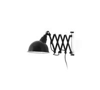 Ras lampe applique noir e27 50/60hz 15w ip 20 classe ii100v-240v