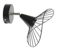 Applique DKD Home Decor Métal 50 W 220 V Urbaine 21 22 22 cm Noir Noir