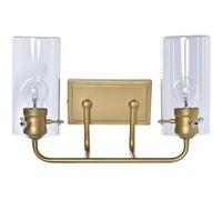 Applique DKD Home Decor Verre Doré Métal 220 V 50 W 41 17 24 cm Multicolore G