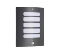 Applique e térieure avec détecteur TODD BRILLIANT Anthracite Métal Plastique IP44