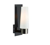 Applique E14, max. 40W, IP44, noir et blanc - Markslöjd - Brastad