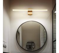 Applique Éclairage Miroir Lampe pour Salle de Bain LED Couloir Laiton 1 Flame L