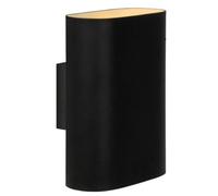 Applique En Aluminium H20cm Noir Noir