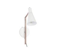 Atmosphera - Applique en fer Bren - H. 47 cm - Blanc Gris G