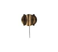 Applique en laiton doré, E27, 1 ampoule - Dutchbone, Corri - 27x14x19 cm