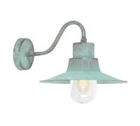 Applique En Laiton Vert Antique IP44 Fait Main Lampe Maritime Extérieure