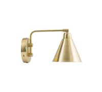 Applique en métal or, E14, 1 ampoule - House Doctor, Game - 16xP32x17 cm