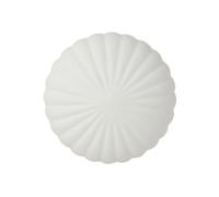 Applique en verre blanc, G9, 1 ampoule - Hübsch, Kumu - Ø25 H15 cm