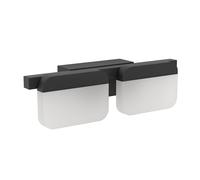 Applique ERVIDEL LED 2X4,5W en acier noir 320x0x90mm