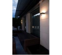Applique D'extérieur Led Alp Moderne gris foncé, opale