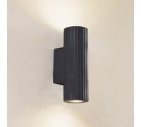Applique extérieur Christa Lindby, dimmable, noir, Béton, Moderne, Applique Exterieur