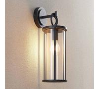 Lucande Applique Exterieur Emmeline à intensité variable (Moderne) en Noir Aluminium (1 lampe,à E27), Murale Exterieur, Luminaire Lampe Jardin, Eclairage