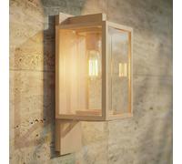 Applique extérieur Ferda Lucande, dimmable, beige, Aluminium, Moderne, Applique Exterieur