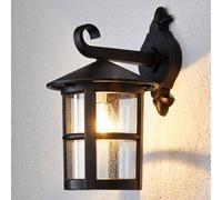 Applique extérieur FLORENTINE Lindby, dimmable, transparent, Aluminium, Moderne, Applique Exterieur