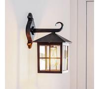 Lindby Applique Exterieur Ida (Antique, Classic) en Aluminium (1 lampe,à E27) Murale Luminaire Lampe Jardin Eclairage d’exterieur