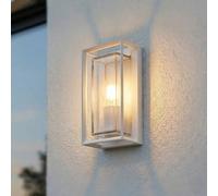 Applique extérieur Ismera Arcchio, dimmable, blanc, Aluminium, Moderne, Applique Exterieur