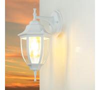 Applique Extérieur Lanterne Blanc Rustique E27 IP44 Wandleuchte Maison Jardin
