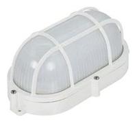 EDM Applique extérieure grille ovale LED 1080 lm 9 W IP65 4000 K