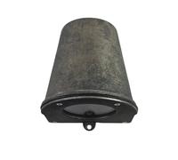 Applique Extérieur Petit Laiton Verre GU10 IP54 10cm Haut Spot Lampe Entrée,