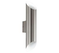 Applique extérieure AGOLADA IP44 LED 2X3,7W en acier inoxydable 75x0x360mm