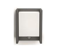 Philips myGarden Arbor Applique murale d'extérieur LED avec détecteur de mouvement [Anthracite] 1 x 6 W Lampe LED intégrée pour éclairage de jardin et de terrasse