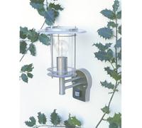 Applique extérieure avec détecteur de mouvement Brilliant York 44797/82 E27 60 W acier inoxydable