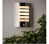 Applique extérieure avec détecteur TODD Acier - Brilliant - 1x60W - Ampoule incandescente non fournie (E27)