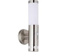 Applique extérieure avec détecteur de mouvement Brilliant Bole 60 W N/A acier inoxydable
