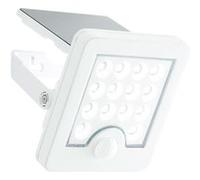Brilliant Applique solaire extérieure Luton G40420/05 - LED 4 W, détecteur de mouvement, blanc