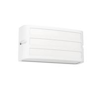Applique extérieure CAMARDA IP54 E27 1X40W en aluminium blanc 220x0x110mm