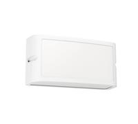 Applique extérieure CAMARDA IP54 LED 10,5W en aluminium blanc 220x0x110mm