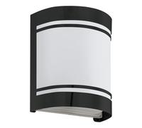 Applique extérieure CERNO IP44 E27 1X40W en acier galvanisé noir 140x0x165mm