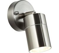 Applique extérieure descendante - BRILLIANT - JANDY - Métal/verre - Acier - GU10 LED 20W - IP44