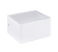 Applique extérieure DONINNI 1 IP55 LED 6,2W en aluminium blanc 135x120x75mm