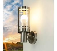 Applique Extérieure En Acier Inoxydable E27 IP44 Élégante Pour Maison Terrasse