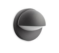 Applique extérieure étanche LED JUNE E27 IP44 anthracite
