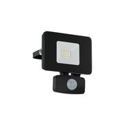 Applique extérieure FAEDO 3 IP44 LED 10W en aluminium noir 110x0x135mm