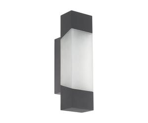 Applique extérieure GORZANO IP44 LED 1X4,8W en acier galvanisé gris anthracite 80x0x290mm