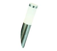 Applique extérieure inox - Plastique opal - GLOBO LIGHTING - IP44 - Ø:76 - H:400 - PROF:170