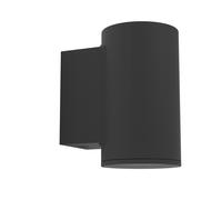 Applique extérieure IZZALINI IP44 GU10 1X2,8W en acier noir 65x0x115mm