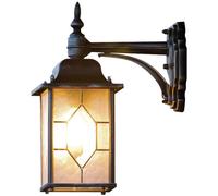 Applique extérieure Konstsmide Milano 7248-759 E27 75 W noir, argent