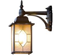 Applique extérieure Konstsmide Milano 7248-759 E27 75 W noir, argent