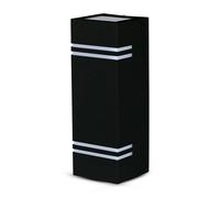 Applique Extérieure LED 2xGU10 Double Émission V-TAC VT-7662 Blanc Noir