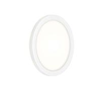 Applique extérieure LED plafonnier IP44 rétroéclairage blanc neutre 21 cm blanc