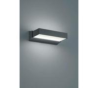 Applique extérieure LED Trio Cuando - Gris anthracite - Fonte d'aluminium