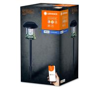 Applique Extérieure Lumineuse En Aluminium Noir, 28cm Noir